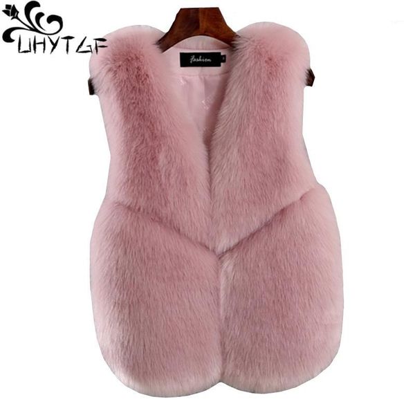 uhytgf imitation fur autumn winter vest women's single-breasted sleeveless waistcoat short fur vest jacket 8231, Black
uhytgf imitation fur autumn winter vest women's single-breasted sleeveless waistcoat short fur vest jacket 8231, Black