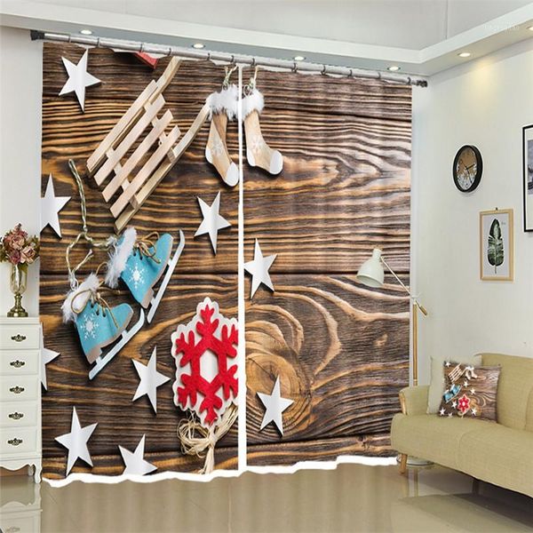 curtain & drapes christmas wooden wall 3d window curtains blackout living room decorate customized size rideaux cortinas1
curtain & drapes christmas wooden wall 3d window curtains blackout living room decorate customized size rideaux cortinas1