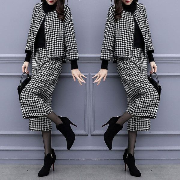 2021 new autumn sets of two female outfits cut wool coat broad pantsuit pants elegant ensembles y481 6wi6, Gray
2021 new autumn sets of two female outfits cut wool coat broad pantsuit pants elegant ensembles y481 6wi6, Gray