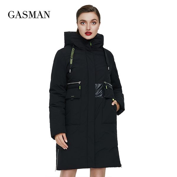 gasman black patchwork down parka winter women's jacket for women's coat warm outwear female fashion brand thick jacket 020 201120
gasman black patchwork down parka winter women's jacket for women's coat warm outwear female fashion brand thick jacket 020 201120