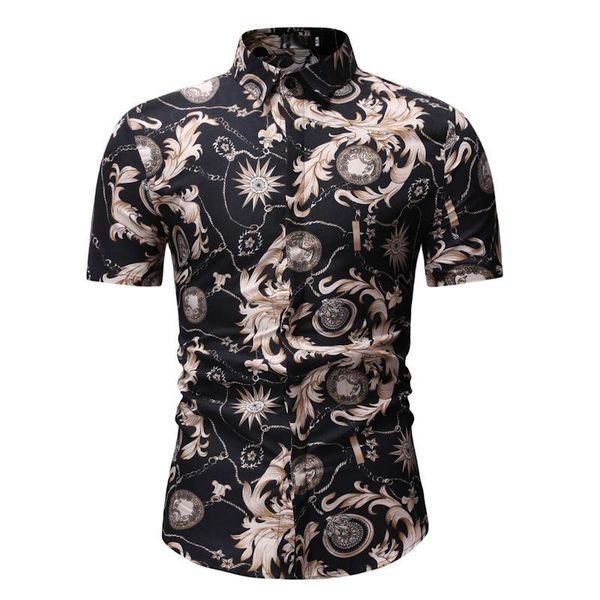 men's casual shirts hawaiian shirt men short-sleeved slim fit fashion flower floral blouse black, White;black
men's casual shirts hawaiian shirt men short-sleeved slim fit fashion flower floral blouse black, White;black