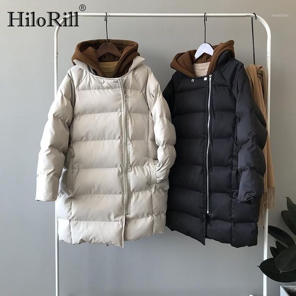 fashion lady patchwork parka coat winter thicken hooded solid jacket women outerwear pocket space cotton padded manteau femme1, Black
fashion lady patchwork parka coat winter thicken hooded solid jacket women outerwear pocket space cotton padded manteau femme1, Black