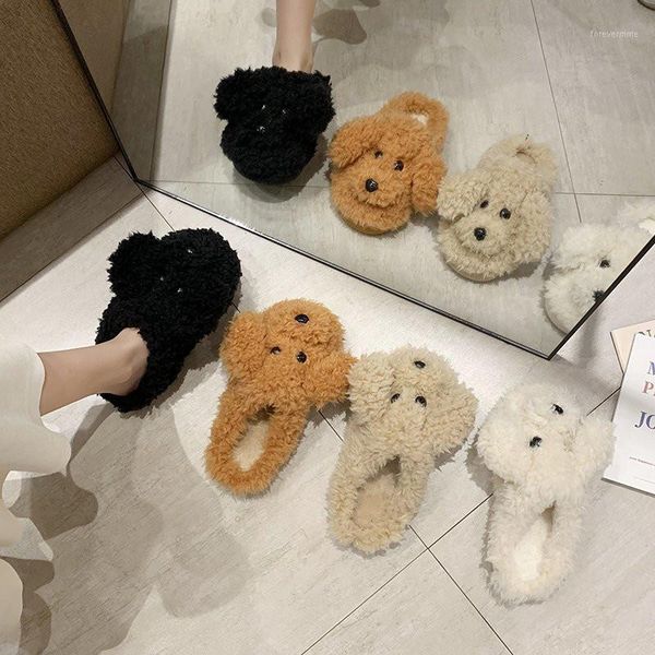 slippers cootelili woman winter shoes for women fashion dog faux fur 3cm heel white beige plus size 40 411, Black
slippers cootelili woman winter shoes for women fashion dog faux fur 3cm heel white beige plus size 40 411, Black