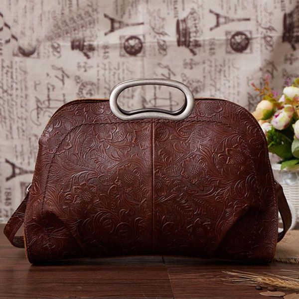 natural skin women tote shoulder messenger handbag genuine leather retro embossed female handle cross body bag
natural skin women tote shoulder messenger handbag genuine leather retro embossed female handle cross body bag
