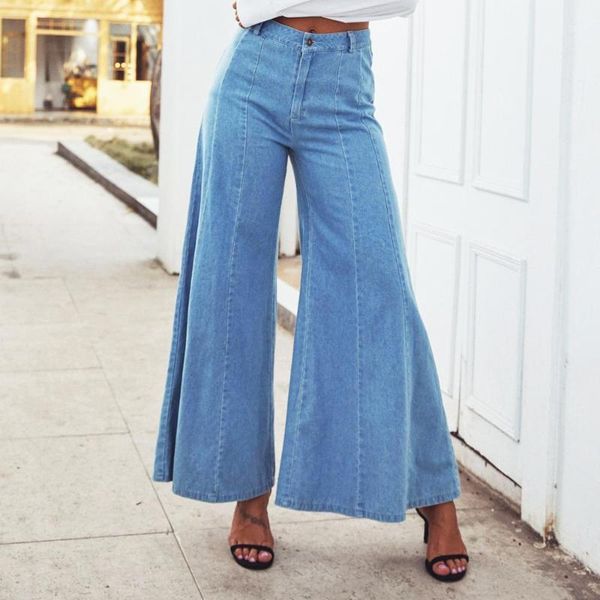 summer 2020 fashion casual street jeans womens pants denim women's high wash high waist wide leg pants loose cowboy long1, Blue
summer 2020 fashion casual street jeans womens pants denim women's high wash high waist wide leg pants loose cowboy long1, Blue