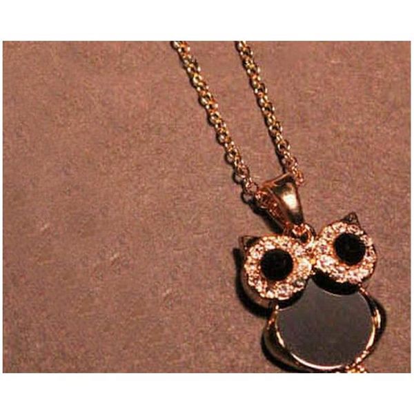 vintage owl point drill clavicle chain long necklace wholesa sqchkd queen66, Silver
vintage owl point drill clavicle chain long necklace wholesa sqchkd queen66, Silver