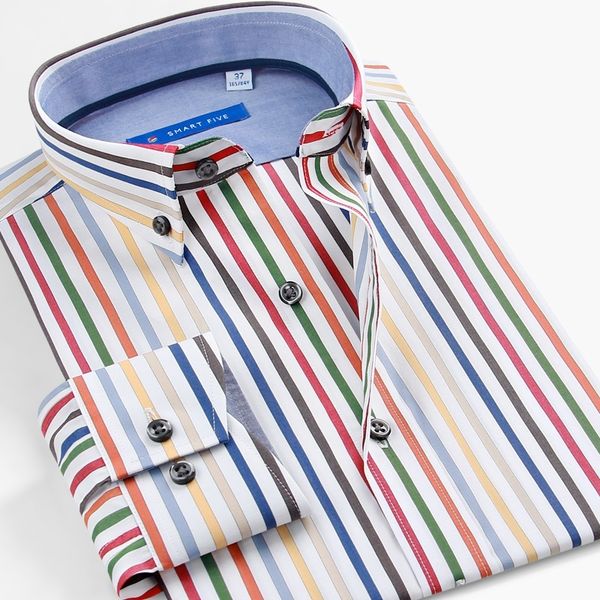 2020 intelligent five patterns striped shirts long sleeves new cotton style men's shirt brand clothes j9ro, White;black
2020 intelligent five patterns striped shirts long sleeves new cotton style men's shirt brand clothes j9ro, White;black