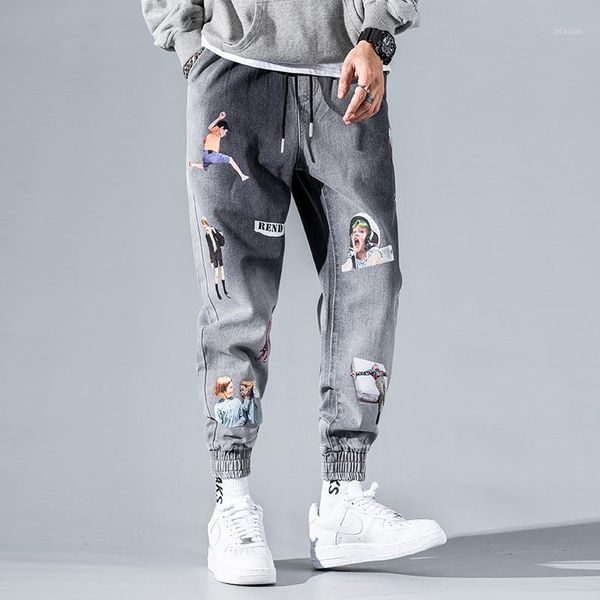 newly designer fashion men jeans loose fit printed denim cargo pants hombre american streetwear hip hop joggers denim trousers1, Blue
newly designer fashion men jeans loose fit printed denim cargo pants hombre american streetwear hip hop joggers denim trousers1, Blue
