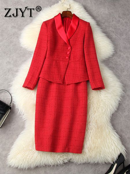 elegant designer long sleeve tweed office business dress for ladies 2022 new women fashion spring work wear cocktail party red vestidos fema, White;black
elegant designer long sleeve tweed office business dress for ladies 2022 new women fashion spring work wear cocktail party red vestidos fema, White;black