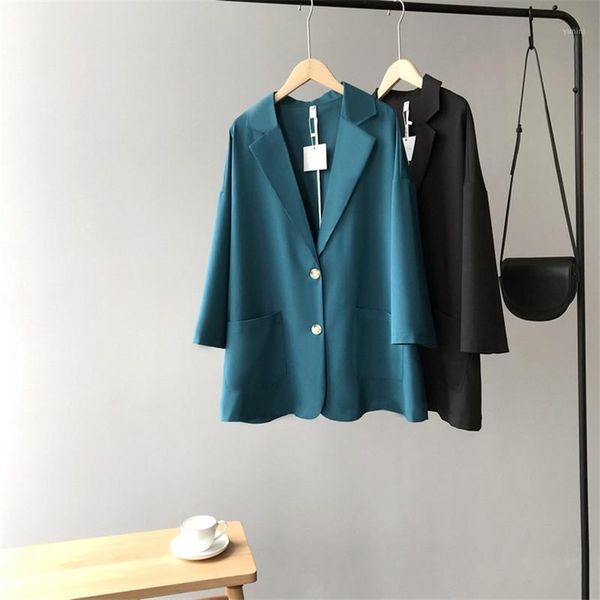 blazer feminino solid vintage streetwear button long sleeve turn down collar coats basic korean style chic women blaser feminino1, White;black
blazer feminino solid vintage streetwear button long sleeve turn down collar coats basic korean style chic women blaser feminino1, White;black