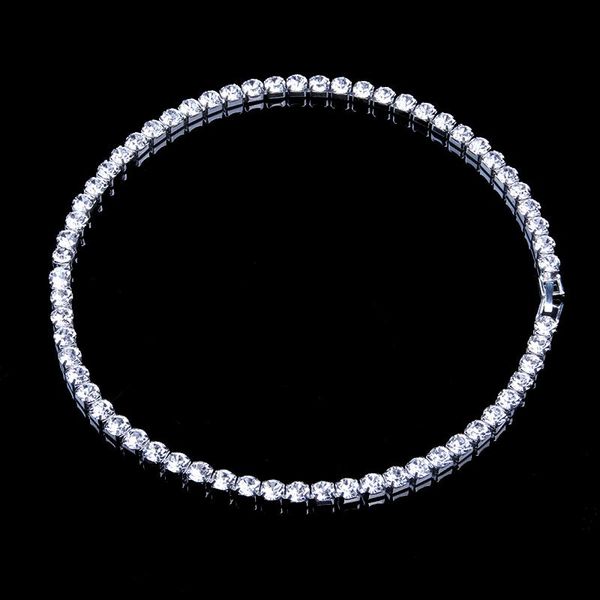 stonefans tennis necklaces cubic zirconia womens elegant choker necklace luxury rhinestone chain necklace jewelry gifts, Silver
stonefans tennis necklaces cubic zirconia womens elegant choker necklace luxury rhinestone chain necklace jewelry gifts, Silver