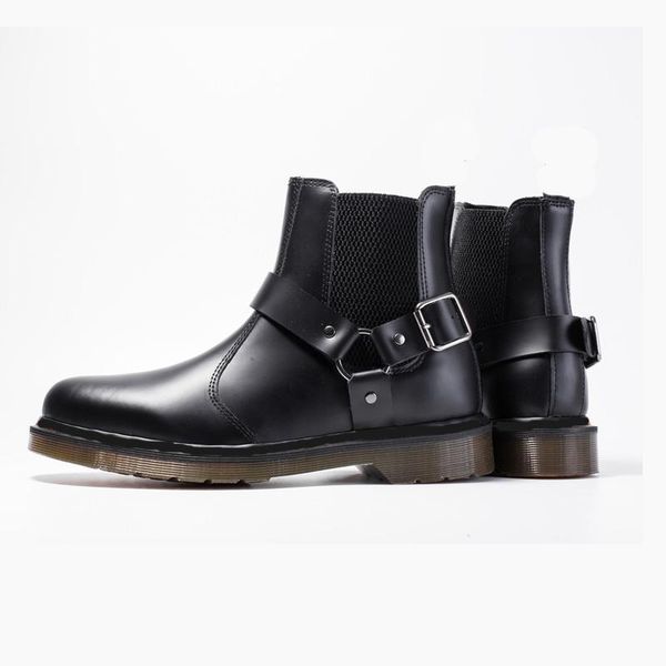large size classic martin short boots slip-on designer real leather women winter shoes ankle booties size 35-48, Black
large size classic martin short boots slip-on designer real leather women winter shoes ankle booties size 35-48, Black