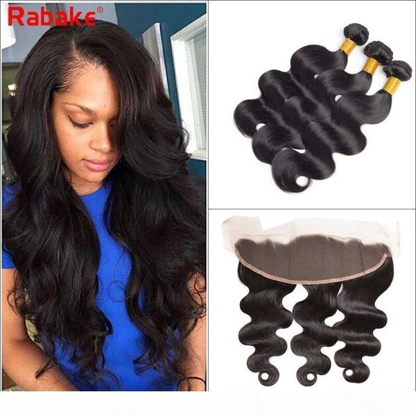 body wave hair bundles with lace frontal 13x4 swisss lace brazilian virgin human hair extensions unprocessed natural hair weaves rabake, Black;brown
body wave hair bundles with lace frontal 13x4 swisss lace brazilian virgin human hair extensions unprocessed natural hair weaves rabake, Black;brown