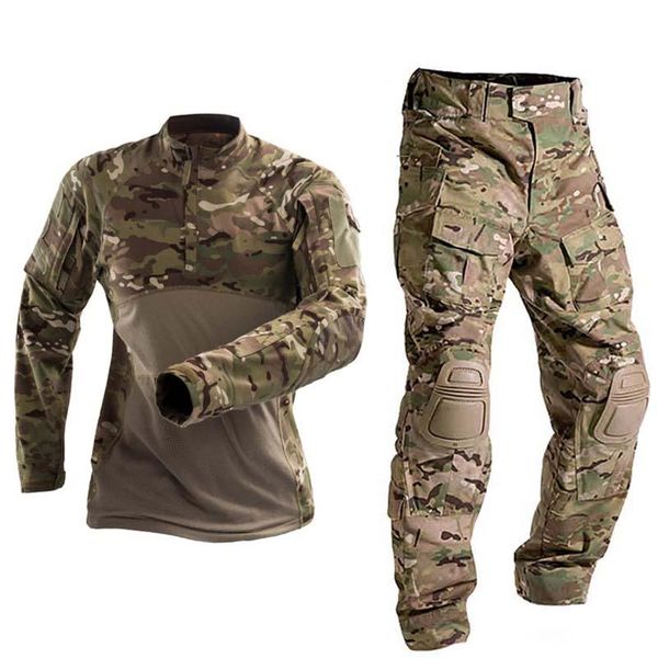 hunting sets outdoor uniform tactical combat shirt army clothing multicam shirts camouflage fishing pants knee, Camo
hunting sets outdoor uniform tactical combat shirt army clothing multicam shirts camouflage fishing pants knee, Camo