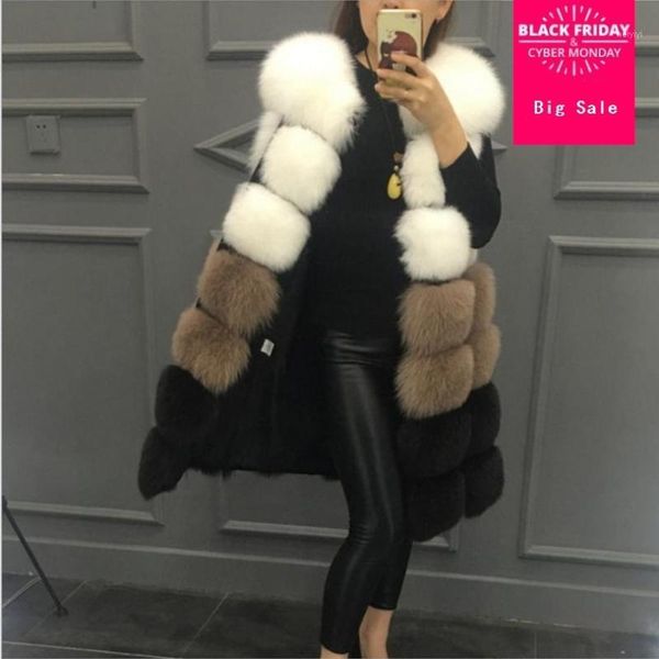 women's fur & faux winter fashion women's vest coat fake patchwork waistcoat female sleeveless mixed colors slim l12521, Black
women's fur & faux winter fashion women's vest coat fake patchwork waistcoat female sleeveless mixed colors slim l12521, Black