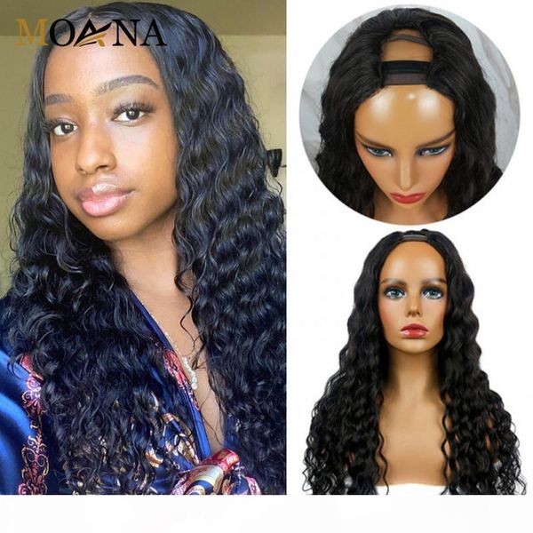 brazilian loose curly u part wig human hair wigs 150% density deep curl hair natural color wave upart wigs for black women, Black;brown
brazilian loose curly u part wig human hair wigs 150% density deep curl hair natural color wave upart wigs for black women, Black;brown