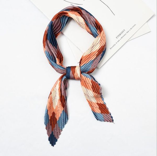 scarves yishine wrinkle neck scarf women elegant plaids print fashion crepe kerchief headband crumple handlebag wraps, Blue;gray
scarves yishine wrinkle neck scarf women elegant plaids print fashion crepe kerchief headband crumple handlebag wraps, Blue;gray