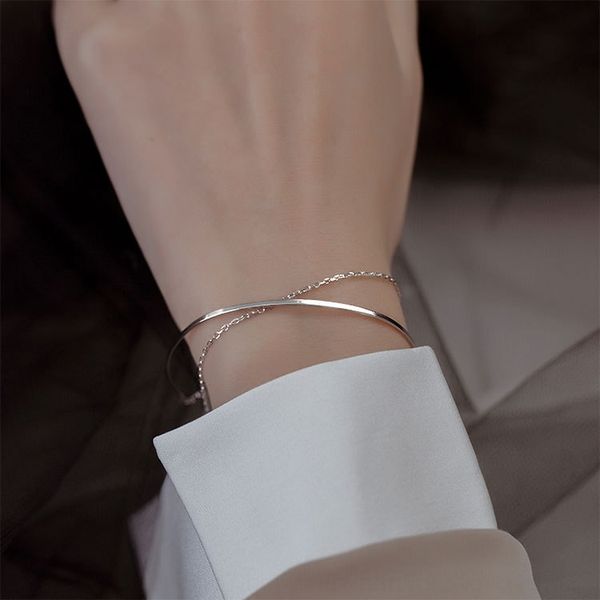fxrdv jufeng s925 sterling silver-двухслойной еврей моды простого темперамент braceletmulti слой браслет браслет личность универсального хан, Golden;silver
fxrdv jufeng s925 sterling silver-двухслойной еврей моды простого темперамент braceletmulti слой браслет браслет личность универсального хан, Golden;silver