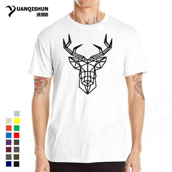 sport geometry polygon deer head t-shirts abstract art christmas elk animal printing tshirt 2018 summer new brand men cotton tees
sport geometry polygon deer head t-shirts abstract art christmas elk animal printing tshirt 2018 summer new brand men cotton tees