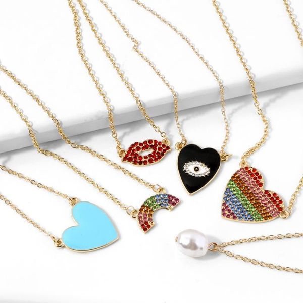 fashion short necklace shiny luxury crystal rhinestones eye heart pendant necklace for women party jewelry1, Silver
fashion short necklace shiny luxury crystal rhinestones eye heart pendant necklace for women party jewelry1, Silver