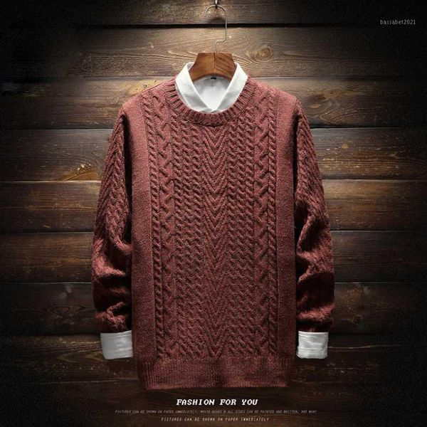 men's sweaters autumn and winter fashion men's long-sleeved round neck twist casual warm knit sweater youth bottoming shirt1, White;black
men's sweaters autumn and winter fashion men's long-sleeved round neck twist casual warm knit sweater youth bottoming shirt1, White;black