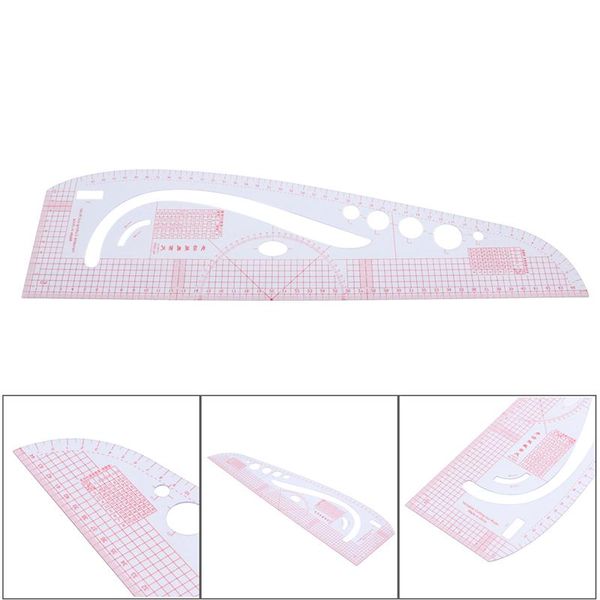 multi-function sewing ruler measure for making clothes tailor craft tool plastic che1, Black
multi-function sewing ruler measure for making clothes tailor craft tool plastic che1, Black