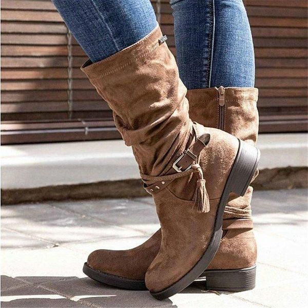 boots fashion booties shoe women mid-calf low heels autumn warm shoes woman vintage chaussures femme zapatos mujer sapato nh334, Black
boots fashion booties shoe women mid-calf low heels autumn warm shoes woman vintage chaussures femme zapatos mujer sapato nh334, Black