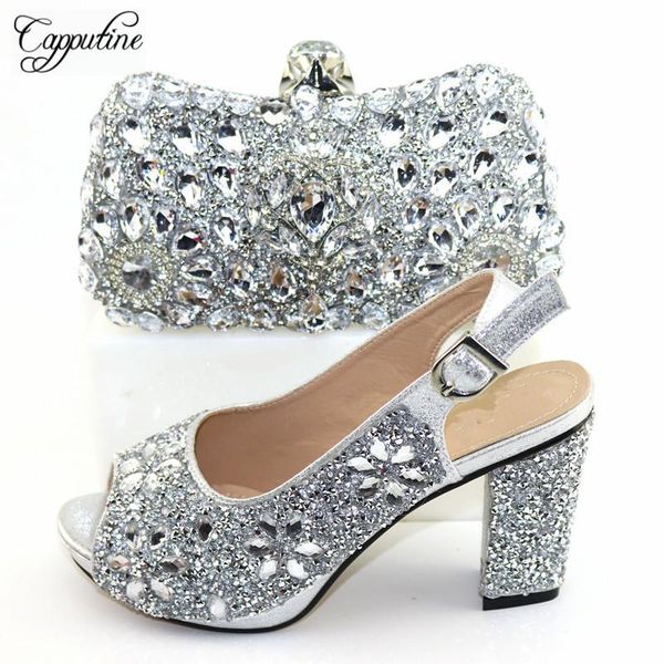 dress shoes graceful silver high heel pump nice matching with purse bag sets for wedding cr940, height 9.3cm, Black
dress shoes graceful silver high heel pump nice matching with purse bag sets for wedding cr940, height 9.3cm, Black