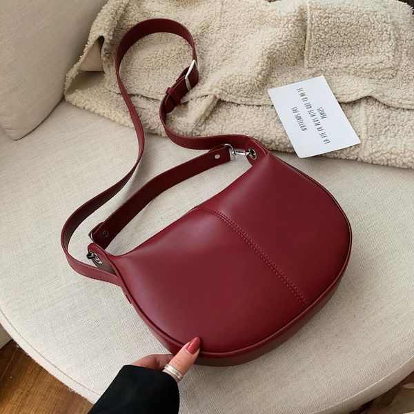 shoulder bags fashion women bag solid color pu leather saddle for lady messenger female travel handbags and purses
shoulder bags fashion women bag solid color pu leather saddle for lady messenger female travel handbags and purses