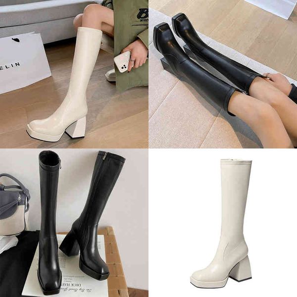 boot 2022 new winter women pumps motorcycle boots lady designer knee high fashion super heels zipper shoes warm snow mujer botas, Black
boot 2022 new winter women pumps motorcycle boots lady designer knee high fashion super heels zipper shoes warm snow mujer botas, Black