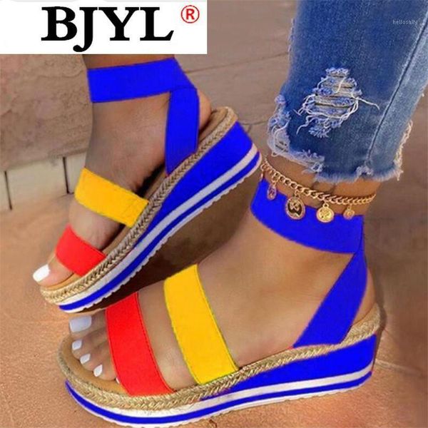 2021 sandal's women wedges platform candy color ladies shoes ladies summer casual slip on strap cross cool girls plus size1, Black
2021 sandal's women wedges platform candy color ladies shoes ladies summer casual slip on strap cross cool girls plus size1, Black