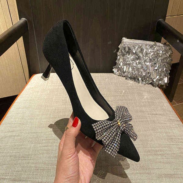 dress shoes a618-35 high heel's 2022 fine single net red versatile suede work women's shoes, Black
dress shoes a618-35 high heel's 2022 fine single net red versatile suede work women's shoes, Black