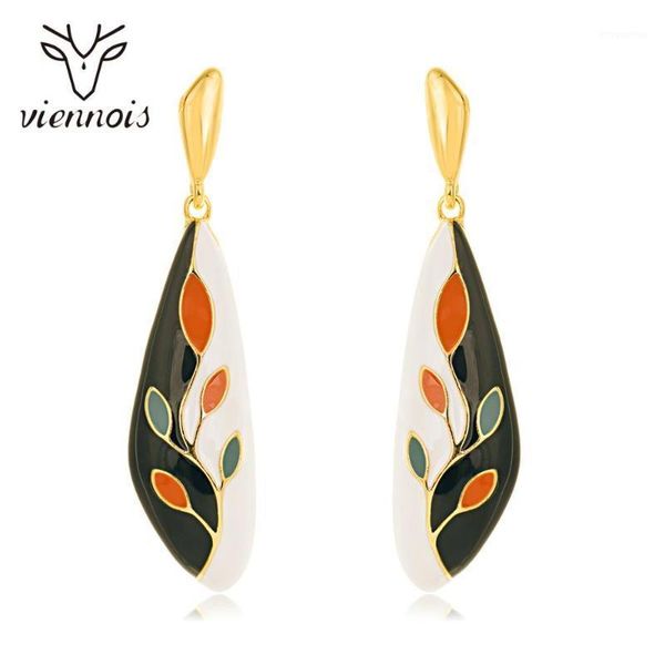 viennois korean style classic enamel drop earrings for women multicolor leaves drop earrings for women korean fashion jewelry1, Silver
viennois korean style classic enamel drop earrings for women multicolor leaves drop earrings for women korean fashion jewelry1, Silver