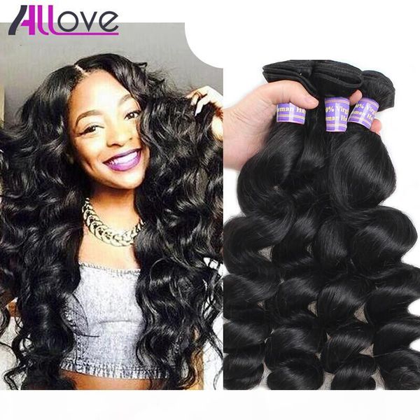 allove 10a loose wave 3 bundles brazilian hair peruvian loose wave malaysian human hair extensions indian wholesale, Black
allove 10a loose wave 3 bundles brazilian hair peruvian loose wave malaysian human hair extensions indian wholesale, Black