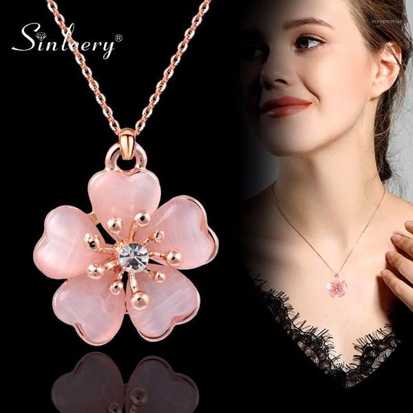 sinleery fashion solid pink opal plum flower pendant necklace rose gold color wedding jewelry for women girl bijoux xl260 ssc1, Golden;silver
sinleery fashion solid pink opal plum flower pendant necklace rose gold color wedding jewelry for women girl bijoux xl260 ssc1, Golden;silver