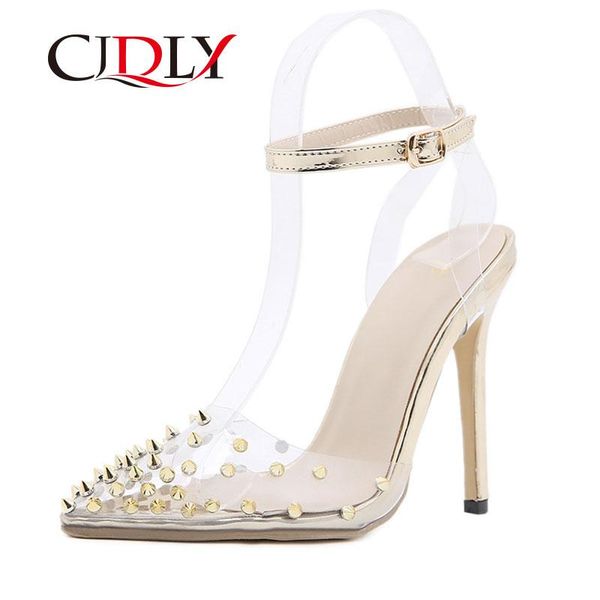 cjdly 12cm heels pvc women pumps ankle cross strap rivet sandals shoes woman ladies peep toe high heels dress party shoes woman, Black
cjdly 12cm heels pvc women pumps ankle cross strap rivet sandals shoes woman ladies peep toe high heels dress party shoes woman, Black
