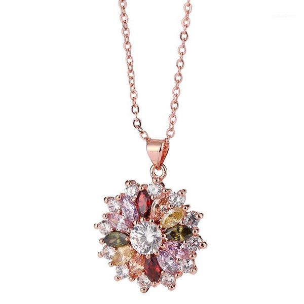 christmas decorations fashion jewelry crystal colored zircon pendant round flower necklace1
christmas decorations fashion jewelry crystal colored zircon pendant round flower necklace1