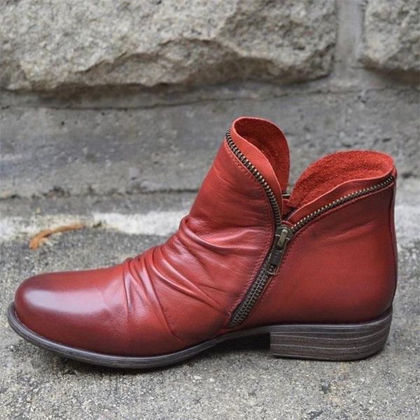 2020 зимних женщины ботильоны ретро панк кожи pu плюшевой snow boots повседневного ремень скольжение на плоскую подошву водонепроницаемой sh, Black
2020 зимних женщины ботильоны ретро панк кожи pu плюшевой snow boots повседневного ремень скольжение на плоскую подошву водонепроницаемой sh, Black