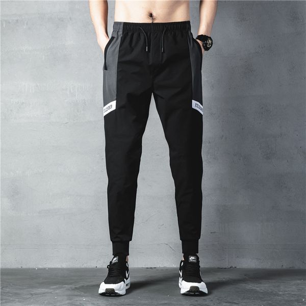 autumn 2020 youth casual small foot slim trend corset men's pants thin, Black
autumn 2020 youth casual small foot slim trend corset men's pants thin, Black
