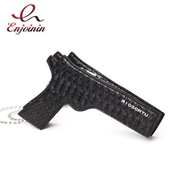 black & silver gun shape pu leather design girl's casual clutch bag cross body mini bag shoulder flap for women handbag
black & silver gun shape pu leather design girl's casual clutch bag cross body mini bag shoulder flap for women handbag