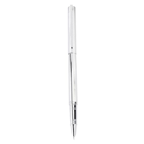 Metal Silver Finance Tip 0.38mm Fountain Pens Shine Platinum Steel Office Writing Pen for School Business Stationery Supplies, Red
Metal Silver Finance Tip 0.38mm Fountain Pens Shine Platinum Steel Office Writing Pen for School Business Stationery Supplies, Red