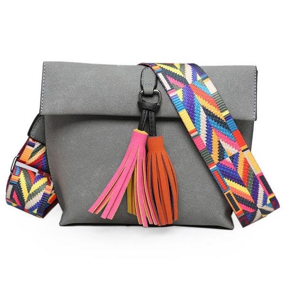 joyir women nubuck leather design messenger bag girls crossbody bag with tassel colorful strap shoulder small flap handbags
joyir women nubuck leather design messenger bag girls crossbody bag with tassel colorful strap shoulder small flap handbags