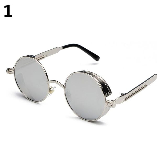 sunglasses 1pc vintage coating mirrored retro round polarized for mens womens fashion, White;black
sunglasses 1pc vintage coating mirrored retro round polarized for mens womens fashion, White;black