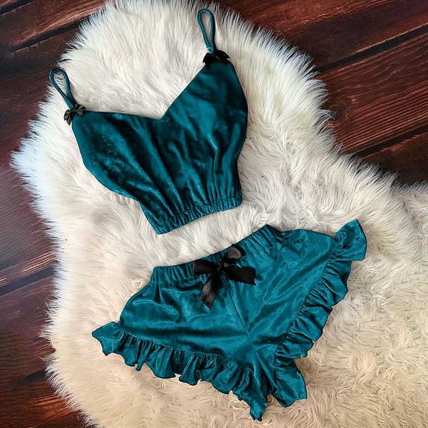 women sleepwear sleeveless strap nightwear lace trim satin cami pajama sets femme lingerie pyjamas feminino, Black;white
women sleepwear sleeveless strap nightwear lace trim satin cami pajama sets femme lingerie pyjamas feminino, Black;white