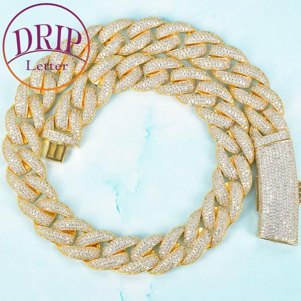 20mm long button cuban necklace gold color zircon for men plated hip hop chain jewelry, Silver
20mm long button cuban necklace gold color zircon for men plated hip hop chain jewelry, Silver