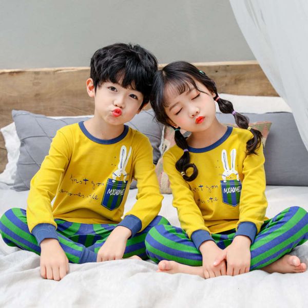 sweater, girls' cloth, trousers, spring and boys' autumn children's underwear set, pure cotton pajamas 5yem, Blue;red
sweater, girls' cloth, trousers, spring and boys' autumn children's underwear set, pure cotton pajamas 5yem, Blue;red