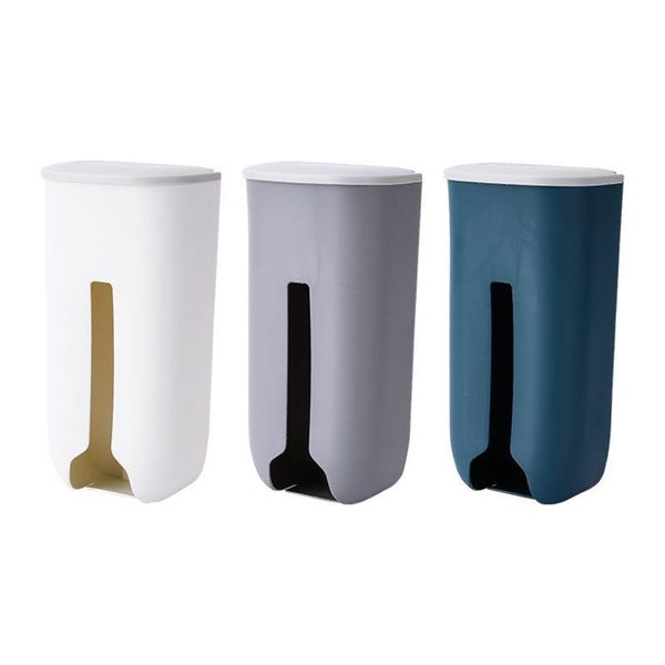 Plastic Garbage Bag Storage Box Home Kitchen Bathroom Wall Hanging Plastic Storing Rack with Lid
Plastic Garbage Bag Storage Box Home Kitchen Bathroom Wall Hanging Plastic Storing Rack with Lid