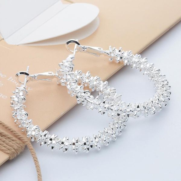 hoop & huggie korean women 925 sterling silver earings fashion jewelry big circle round earrings christmas for dropship, Golden;silver
hoop & huggie korean women 925 sterling silver earings fashion jewelry big circle round earrings christmas for dropship, Golden;silver