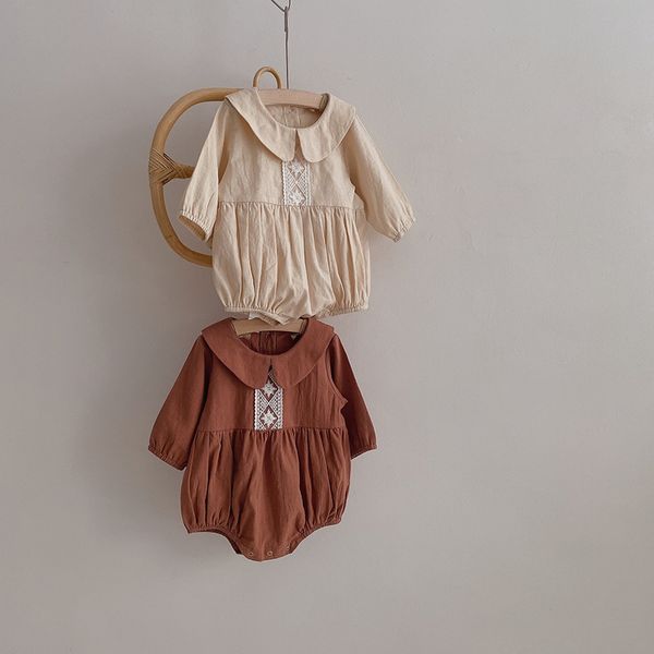 milancel 2020 autumn new baby girls bodysuit peter pan collar newborn girls clothes turn down collar baby one piece 1021, Blue
milancel 2020 autumn new baby girls bodysuit peter pan collar newborn girls clothes turn down collar baby one piece 1021, Blue