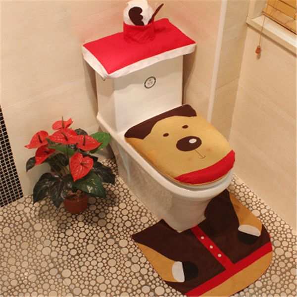 factory05pntoilet bathroom theme family christmas decoration cover anti-cool santa claus seat covers
factory05pntoilet bathroom theme family christmas decoration cover anti-cool santa claus seat covers